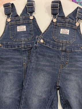 Levi's Dark Blue Denim Overalls - Baby 12M
